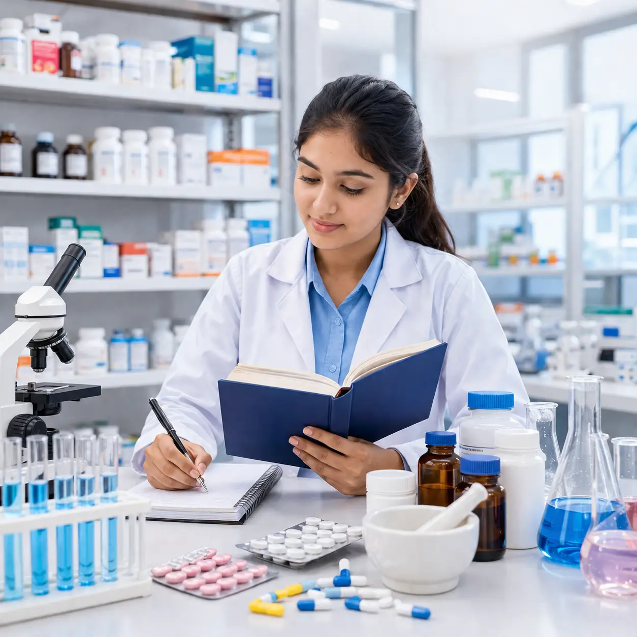 D Pharma course at B Cube Pharmacy Academy